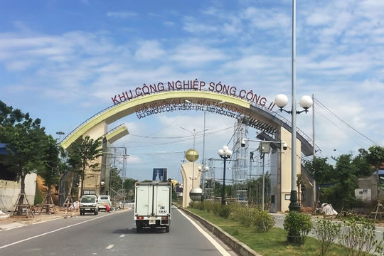 Đầu tư gần 4.000 tỷ đồng xây dựng kết cấu hạ tầng Khu Công nghiệp Sông Công 2