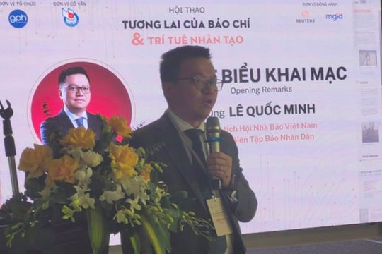 Tìm giải pháp tối ưu hóa AI trong hoạt động báo chí 