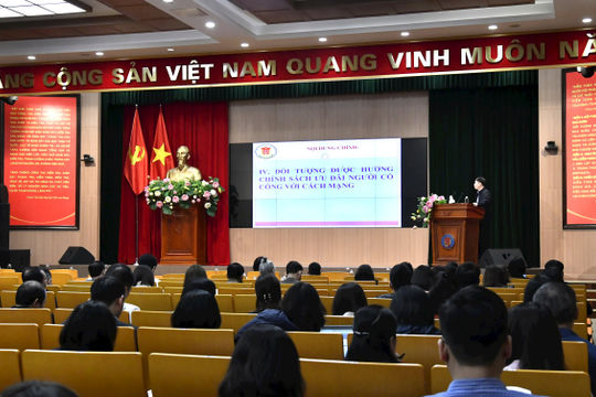 Tập huấn Đề cương kiểm toán chuyên đề việc quản lý, sử dụng kinh phí thực hiện các chính sách ưu đãi người có công 