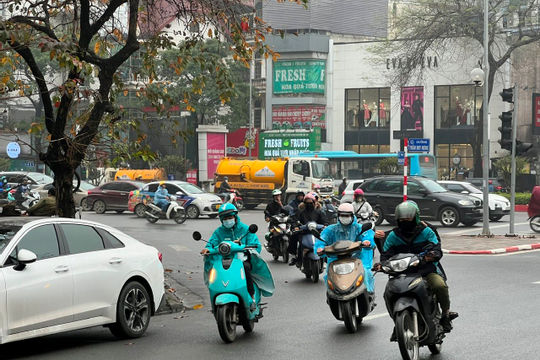 Thời tiết Hà Nội ngày 15/3: Tiếp túc có mưa phùn, nồm ẩm