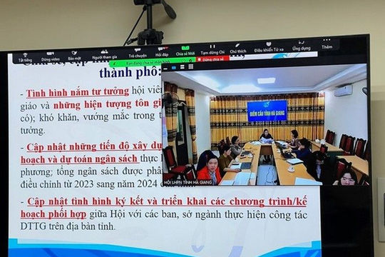 Ưu tiên nắm bắt tư tưởng của phụ nữ dân tộc thiểu số