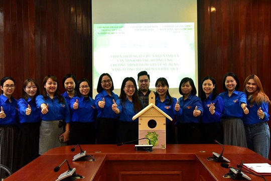 Tuổi trẻ Kiểm toán nhà nước chung tay tiết kiệm năng lượng, bảo vệ môi trường