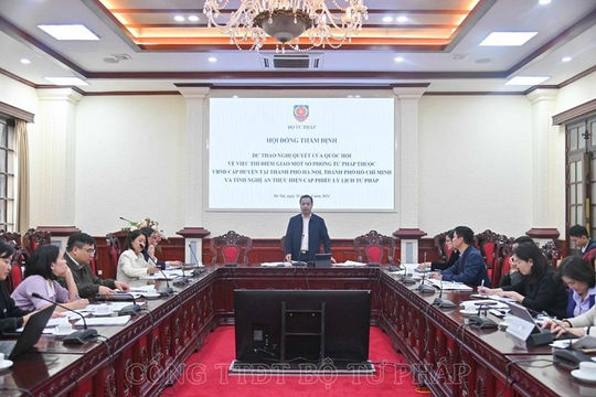 Cụ thể hóa nội dung Nghị quyết về việc cấp Phiếu lý lịch tư pháp   Cụ thể hóa nội dung Nghị quyết về việc cấp Phiếu lý lịch tư pháp
