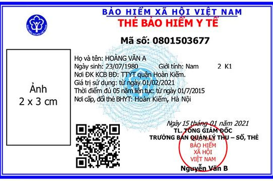 Bảo hiểm xã hội Việt Nam thông tin về việc thẻ bảo hiểm y tế không ghi ngày hết hạn sử dụng Bảo hiểm xã hội Việt Nam thông tin về việc thẻ bảo hiểm y tế không ghi ngày hết hạn sử dụng