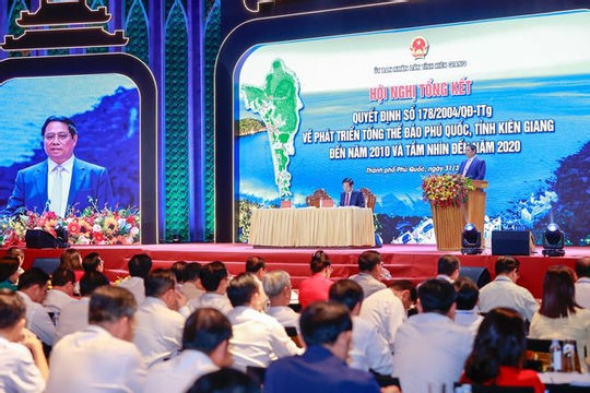 Xây dựng Đề án mới về phát triển Phú Quốc nhanh, bền vững hơn 
