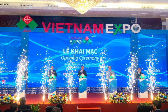 Hơn 480 doanh nghiệp tìm kiếm cơ hội hợp tác tại VIETNAM EXPO 2024