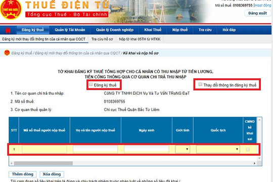 Làm gì khi có nhiều mã số thuế cá nhân?