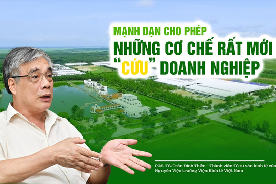 Mạnh dạn cho phép những cơ chế rất mới để “cứu” doanh nghiệp
