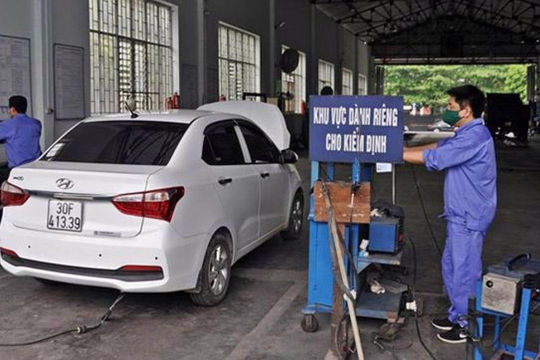 Hơn 200 nghìn phương tiện trượt đăng kiểm 