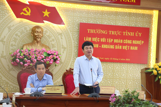 TKV tiếp tục đẩy mạnh hoạt động đầu tư tại tỉnh Lâm Đồng   TKV tiếp tục đẩy mạnh hoạt động đầu tư tại tỉnh Lâm Đồng