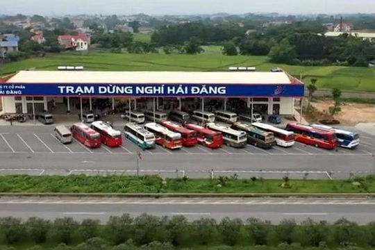 Bộ Giao thông vận tải yêu cầu hoàn thành trạm dừng nghỉ tạm trước 27/4