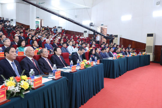 Kỷ niệm trọng thể 120 năm Ngày sinh Tổng Bí thư Trần Phú