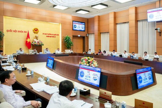 Ủy ban Thường vụ Quốc hội xem xét kết quả giám sát việc thực hiện Nghị quyết số 43/2022/QH15