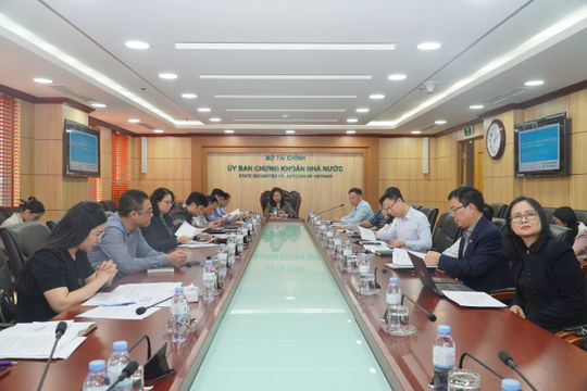 Uỷ ban Chứng khoán Nhà nước làm việc với WB và ASIFMA về nâng hạng thị trường chứng khoán Uỷ ban Chứng khoán Nhà nước làm việc với WB và ASIFMA về nâng hạng thị trường chứng khoán