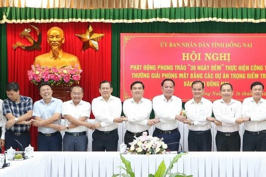 Đồng Nai phát động 30 ngày đêm giải phóng mặt bằng 3 dự án trọng điểm