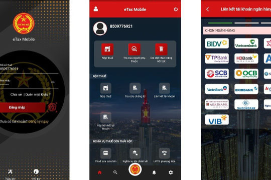 Ứng dụng eTax Mobile vừa được nâng cấp Ứng dụng eTax Mobile vừa được nâng cấp