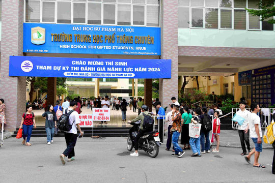 Trường ĐH Sư phạm Hà Nội: Thực hiện tốt Kỳ thi đánh giá năng lực, tạo nguồn tuyển sinh chất lượng cho các trường