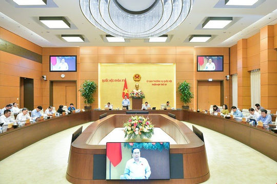 Phiên họp thứ 33: Tập trung cho ý kiến về các nội dung trình Kỳ họp thứ 7, Quốc hội khóa XV