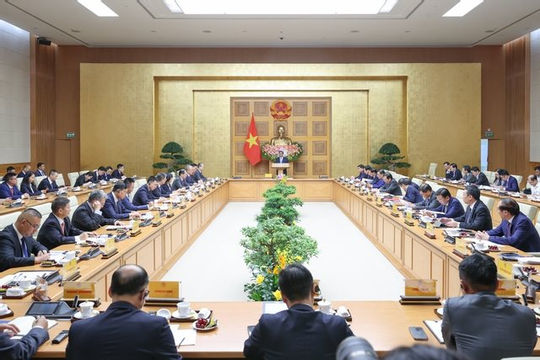 Khuyến khích các dự án lớn, công nghệ cao của doanh nghiệp Trung Quốc Khuyến khích các dự án lớn, công nghệ cao của doanh nghiệp Trung Quốc