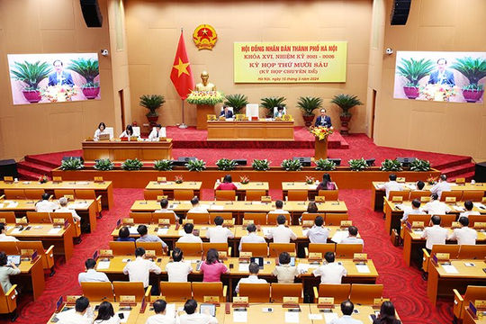 HĐND Thành phố Hà Nội quyết nghị nhiều vấn đề quan trọng thuộc thẩm quyền HĐND Thành phố Hà Nội quyết nghị nhiều vấn đề quan trọng thuộc thẩm quyền