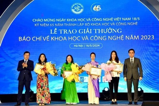 23 tác phẩm Xuất sắc nhận Giải thưởng báo chí về khoa học và công nghệ