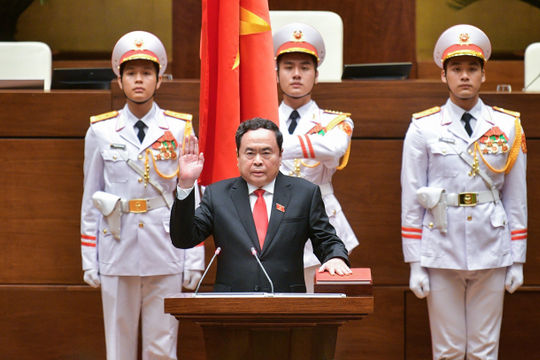 Ông Trần Thanh Mẫn được bầu giữ chức Chủ tịch Quốc hội