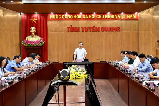 Tuyên Quang quyết tâm đẩy nhanh tiến độ thực hiện các Chương trình Mục tiêu Quốc gia