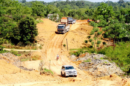 Hà Giang: Dồn lực đẩy nhanh tiến độ thi công cao tốc Tuyên Quang - Hà Giang Hà Giang: Dồn lực đẩy nhanh tiến độ thi công cao tốc Tuyên Quang - Hà Giang