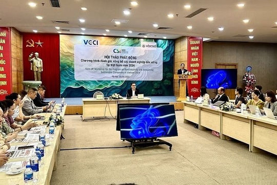 Phát động Chương trình đánh giá, công bố doanh nghiệp bền vững