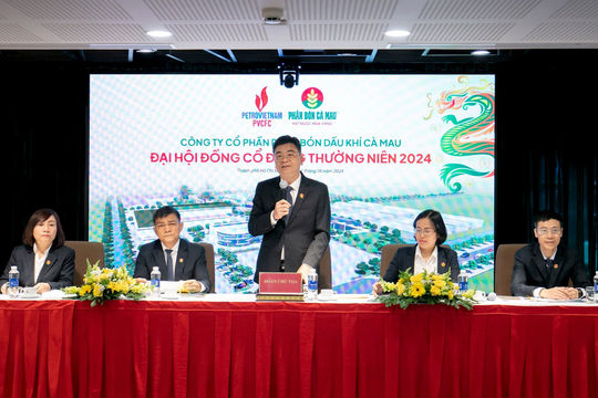 Phân bón Cà Mau tổ chức thành công Đại hội đồng cổ đông thường niên năm 2024 