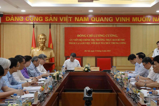 Chú trọng nâng cao chất lượng tham mưu về công tác cán bộ 