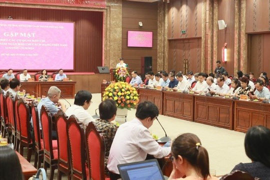 Báo chí chia sẻ, đồng hành cùng sự phát triển của Hà Nội