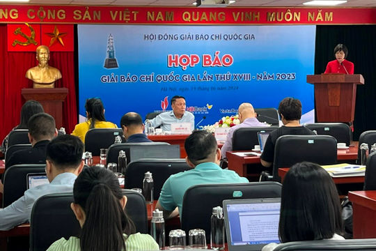 Sắp diễn ra Lễ trao Giải Báo chí Quốc gia lần thứ XVIII