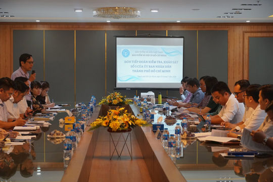 BHXH TP.HCM tiếp đoàn kiểm tra công tác cải cách hành chính năm 2024