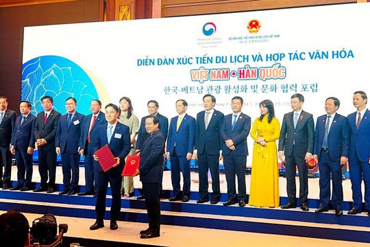 Tăng cường hợp tác quảng bá, phát triển du lịch Việt Nam và Hàn Quốc