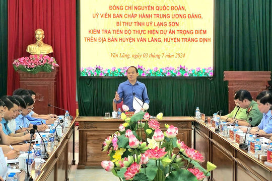 Đẩy nhanh tiến độ giải phóng mặt bằng dự án Đồng Đăng – Trà Lĩnh