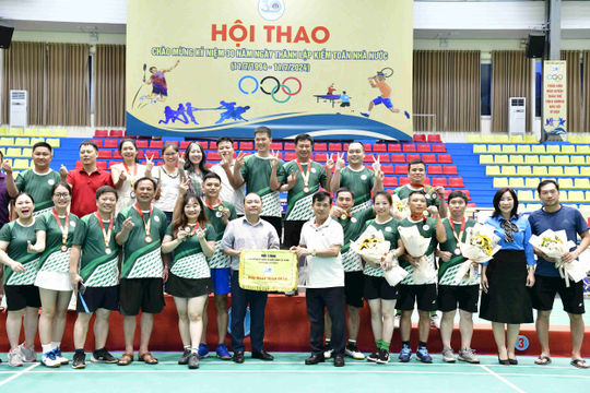 Bế mạc Hội thao chào mừng kỷ niệm 30 năm thành lập Kiểm toán nhà nước