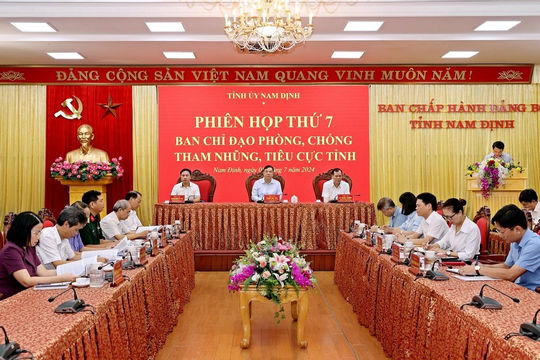 Nam Định: Công tác phòng, chống tham nhũng, tiêu cực đạt nhiều kết quả toàn diện
