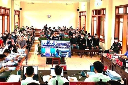 Xét xử trực tuyến giúp tiết kiệm cho ngân sách nhà nước