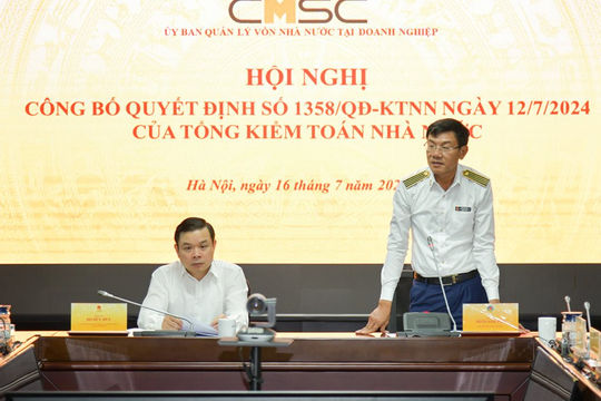 Lần đầu tiên kiểm toán chuyên đề tại Ủy ban Quản lý vốn nhà nước tại doanh nghiệp