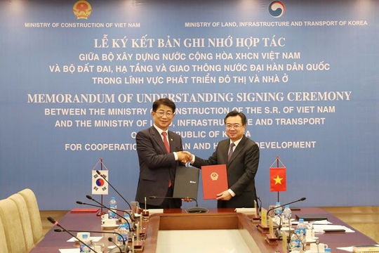 Việt Nam - Hàn Quốc tăng cường hợp tác trong lĩnh vực phát triển đô thị và nhà ở