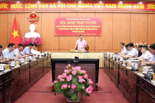 Hà Giang: Giải ngân 3 Chương trình Mục tiêu quốc gia đạt hơn 496 tỷ đồng Hà Giang: Giải ngân 3 Chương trình Mục tiêu quốc gia đạt hơn 496 tỷ đồng
