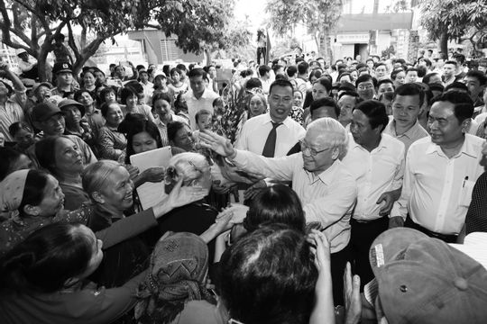 Tổng Bí thư Nguyễn Phú Trọng: Lấy hạnh phúc, ấm no của Nhân dân làm mục tiêu phấn đấu