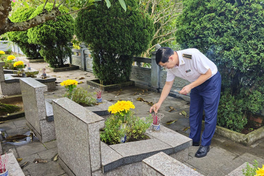 Kiểm toán nhà nước khu vực VII
tri ân các anh hùng liệt sỹ