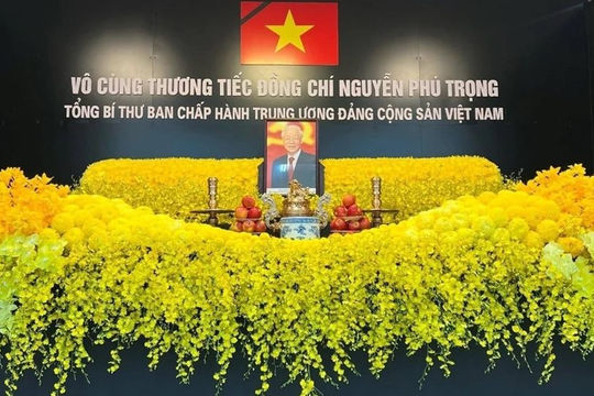 Cử hành trọng thể Lễ Quốc tang đồng chí Tổng Bí thư Nguyễn Phú Trọng
