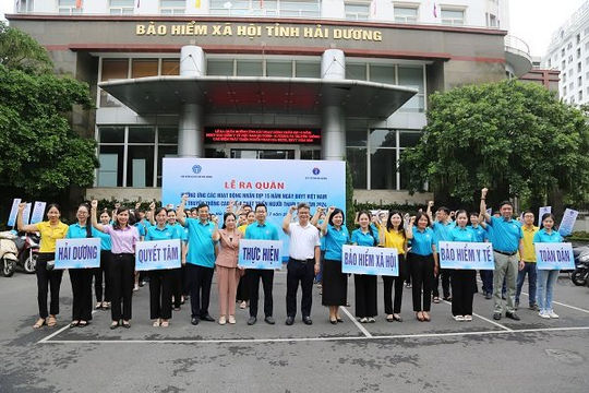 Hải Dương truyền thông cao điểm phát triển người tham gia Bảo hiểm y tế