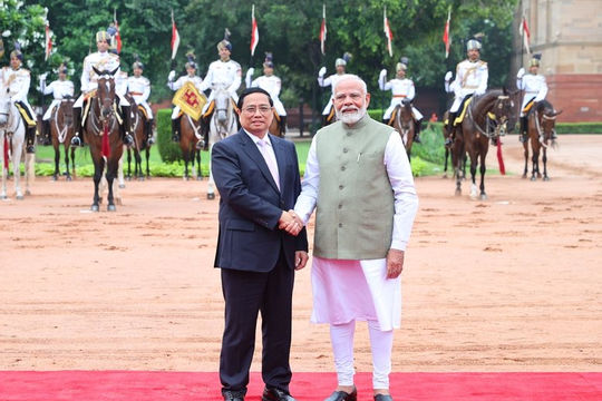 Việt Nam - Ấn Độ củng cố và mở rộng các lĩnh vực hợp tác với phương châm “Năm hơn”