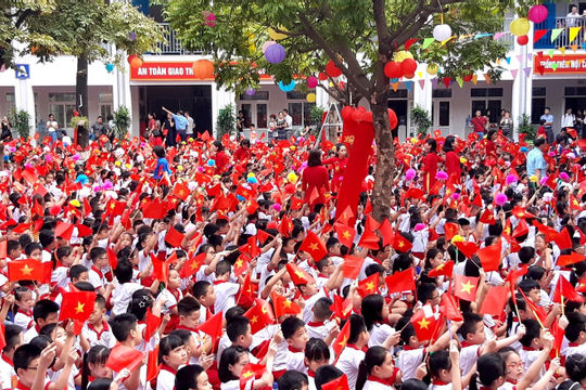 Năm học 2024-2025: Học sinh cả nước sẽ khai giảng vào ngày 05/9