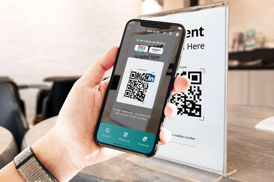 Thanh toán qua QR Code tiếp tục tăng mạnh Thanh toán qua QR Code tiếp tục tăng mạnh