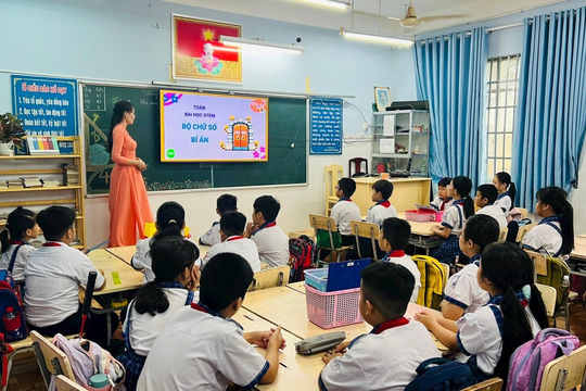 Từ năm học 2024-2025, thực hiện giáo dục STEM ở tất cả các trường tiểu học